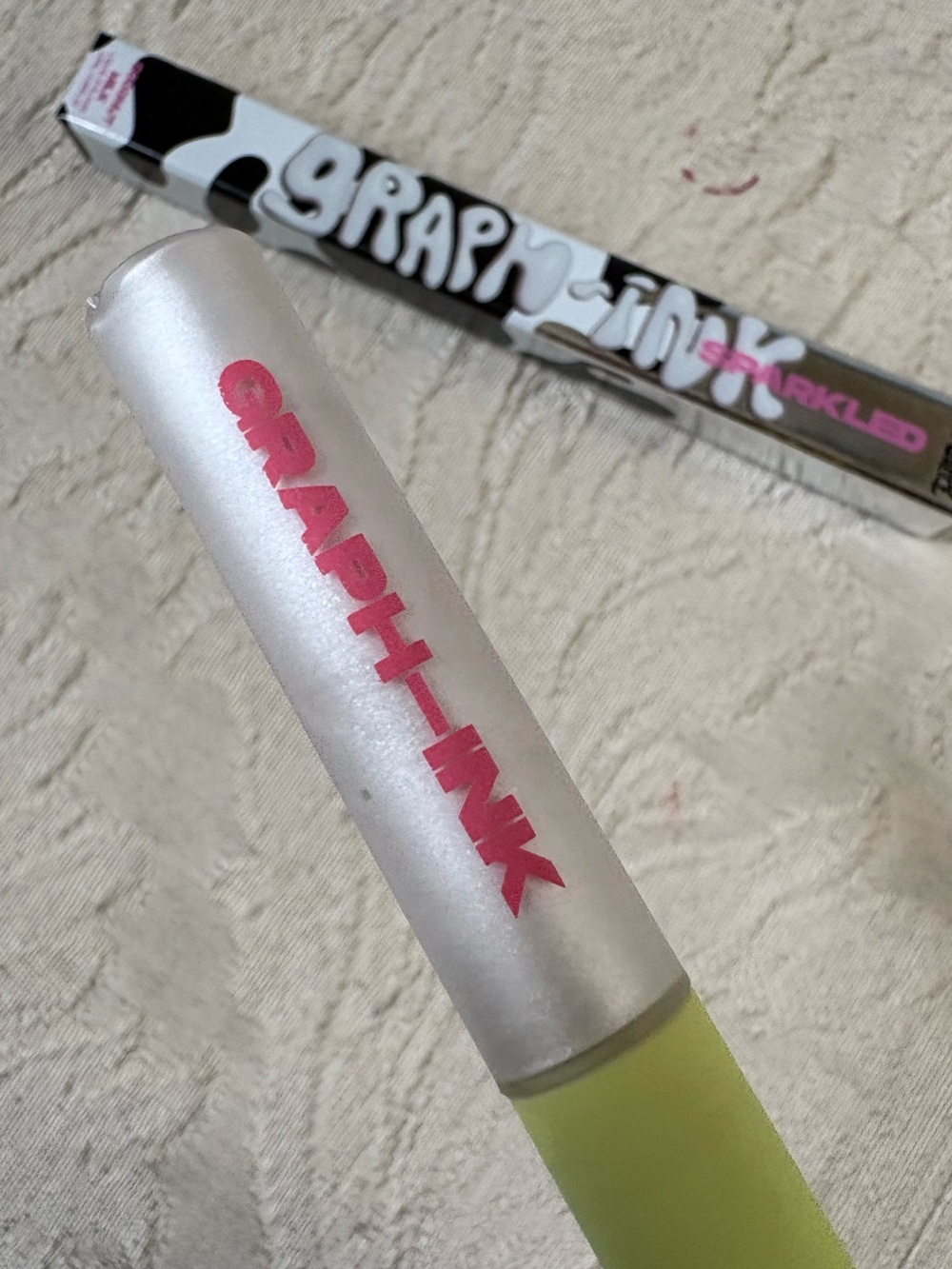 Made by Mitchell Graph-ink Sparkled Liquid Eyeliner — Coconut Milk BNIB